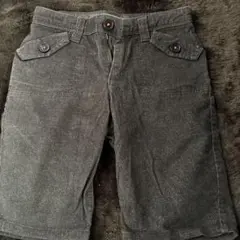 GapKids 140サイズ ラメ　ブラウンハーフパンツ