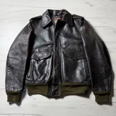 ショット 80's USA Schott G-1 フライトレザージャケット 34 - メルカリ