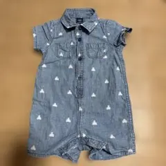 baby GAP デニムロンパース 6-12months