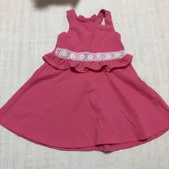 JANIE AND JACK ノースリーブ ワンピース ピンク 3