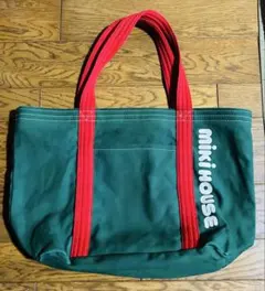 90s ミキハウス キャンバストートバッグ 赤 日本製 レトロ Y2K - メルカリ