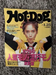 HOT DOG PRESS 1990年1月号