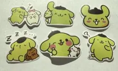 サンリオ　ポムポムプリン　ステッカーセット 6枚入り