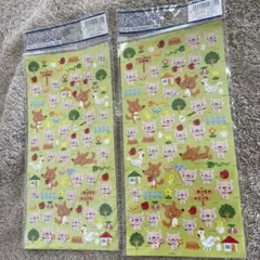 平成レトロ　シール 2枚