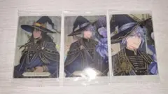 ツイステ ウエハース7 箔アズール レオナ 3枚セット