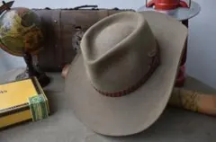 AKUBRA／ヴィンテージ／ラビットファー／テンガロンハット／オーストラリア製