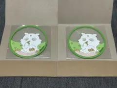 ちいかわ あのこ クリアラバーコースター2  2個セット