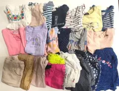 子ども服　90センチ　20点まとめ売り　半袖　パンツ　ワンピース　ベビー服　女児