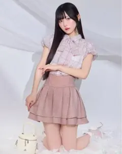 ミシェルマカロン ピンク 美脚スカートのサムネイル