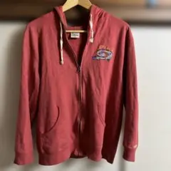 PICO フード付きメンズパーカー Lサイズ レッド