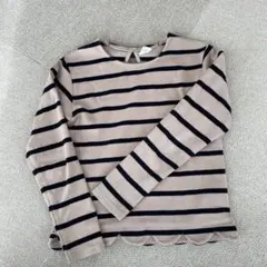 デビロック 130 バックリボン付き長袖カットソー