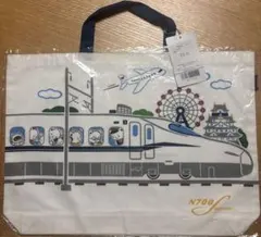 販売終了♡ ファミリア♡マチ付きトートバッグ ♡新幹線