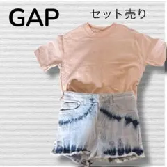 GAP セット売り TシャツS＋デニムショートパンツ140 女の子