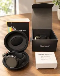 Shot Navi VELLIX V12 BLACK GPS ゴルフナビ