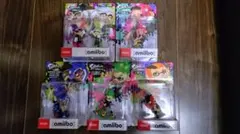 amiibo アミーボ スプラトゥーン 6体セット