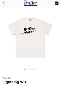Buffer Lightning Wiz Tシャツ ホワイト