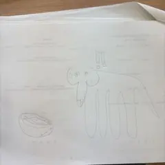 ゾウさんとアワビを使った風刺画