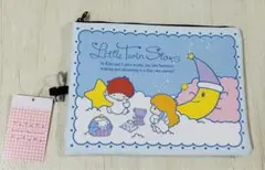 キキララ リトルツインスターズ  フラットポーチ