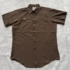 RIVERSIDE製 UPS ユニフォーム U.S.A.製 ワークシャツ L相当