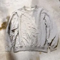 90s Hanes 無地スウェット XL グレーのサムネイル