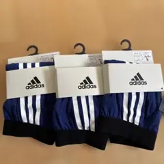 adidas ボクサーパンツ ブルー 青 3枚セット Lサイズのサムネイル