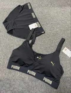 《PUMA》スポーツブラ ショーツ セット　Lサイズ［CB179］