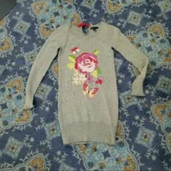 ニットワンピース140