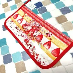 139＊ハンドメイド＊ランドセルカバー＊シャカシャカ＊いちご＊赤＊女の子