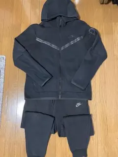 Nike テックフリース ブラック セットアップ 白タグモデル