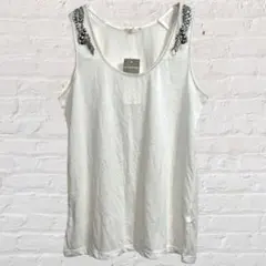 GU 珠飾 坦克背心 內衣 剪裁上衣 全新 附吊牌 停產商品
