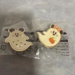 ディズニー　ピンバッジ　ミニーマウス　ミッキーマウス　ハロウィン
