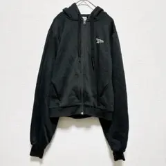 Reebok CLASSIC【L】パーカー フード ロゴあり 黒 スポーティー
