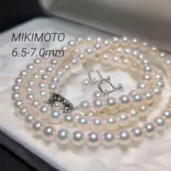 MIKIMOTO K18 現行品】あこや真珠 約6.0-6.5mm 486 - メルカリ