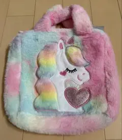 ユニコーンデザイン ハンドバッグ ショルダーバッグ