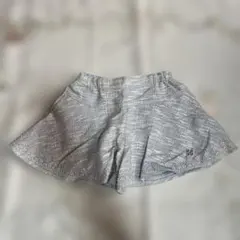 新品☆メゾピアノ ラメ入りライトブルーのスカッツ