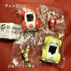 TWICE lovelys プルバックカー 2点(リーフレットは1枚)