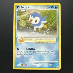 ポッチャマ英語版　ポケモンカード Piplup 72/100