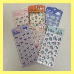 【希少】ぷくっとシール　サンリオ6種