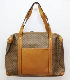 ★GUCCI オールドグッチ GGキャンバス/レザー トートバッグ