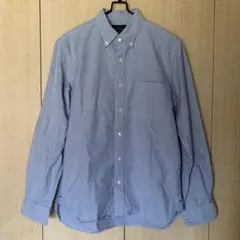 d ビームスプラス　オックスフォード　ボタンダウンシャツ　ブルー
