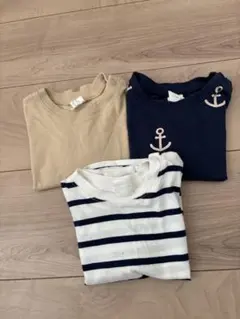 ベビーTシャツ　3枚セット