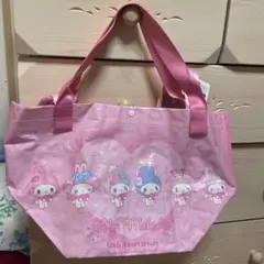 2wayトートバッグ ビニールバッグ　マイメロ