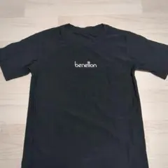 ユナイテッドカラーズ　benetton 黒 Tシャツ 　150
