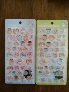 ボンボンドロップシール 第二弾　ちいかわ　みんなニコニコ2枚セット　正規品