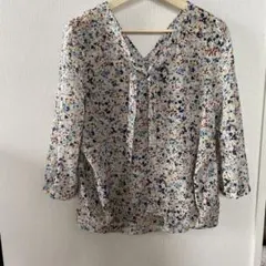 innowave 花柄 ブラウス Mサイズ