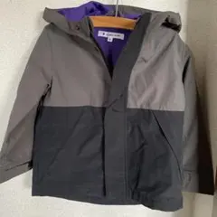 GLOBAL WORK フード付きジャケット Sサイズ グレー/パープル