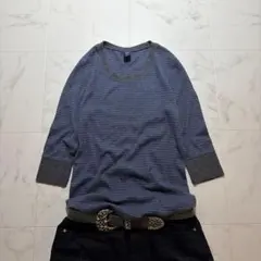 00s GAP Waffle Thermal Border Grungeのサムネイル