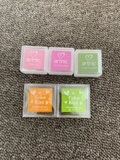 スタンプ台　5色