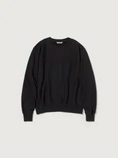 AURALEE SMOOTH SOFT BD SWEAT P/O 黒 4