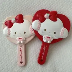 こぎみゅん ハート型 ミラー＆ヘアブラシ 2点セット